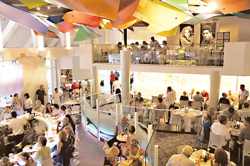 Lulu California Bistro in Palm Springs.