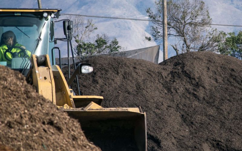 Agromin has turned more than 6 million tons of green waste into compost since the company began operating in 1993.