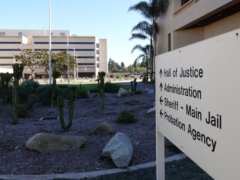 The Ventura County Government Center includes the sheriff's headquarters, main jail, probation and Hall of Justice.