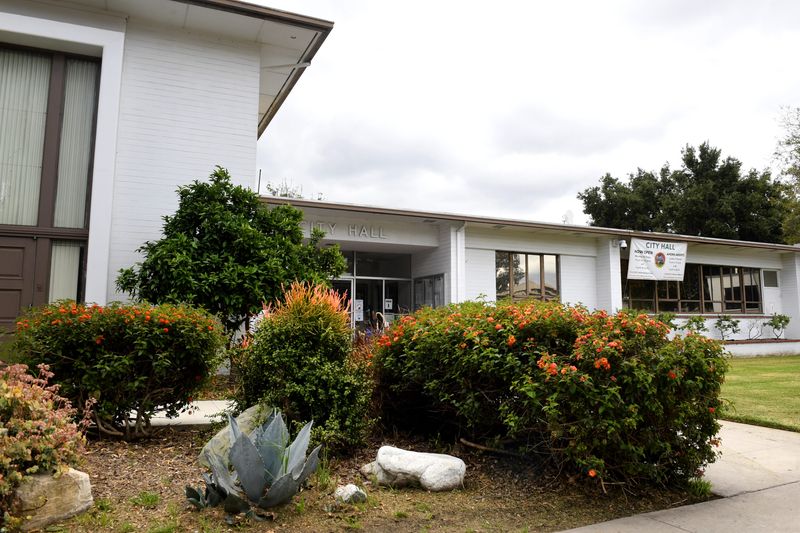 Santa Paula City Hall, shown in May 2023. The City Council voted 4-1 on April 6 against placing a cannabis measure on the November ballot at the Santa Paula Community Center.
