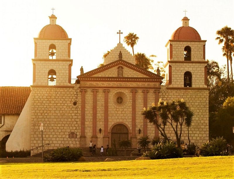 The Santa Barbara Mission