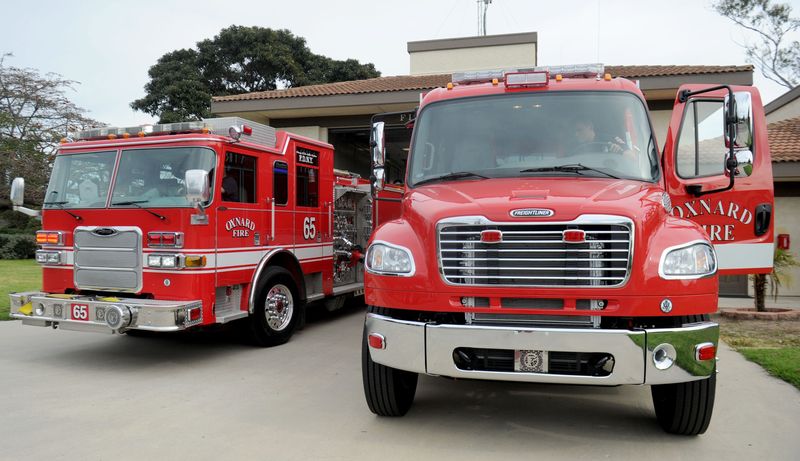Light and Air 65, right, is based at Oxnard Fire Department Station No. 5.