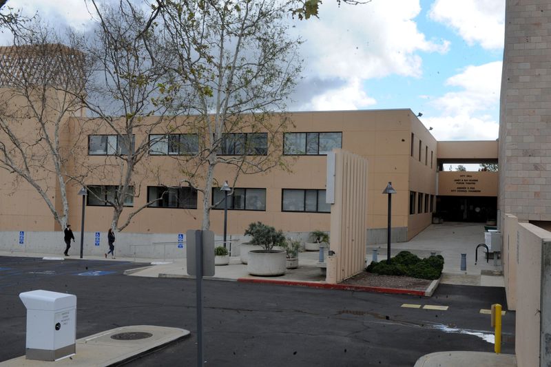 Thousand Oaks City Hall and Civic Arts Plaza were closed to the public March 19, 2020 due to COVID-19.