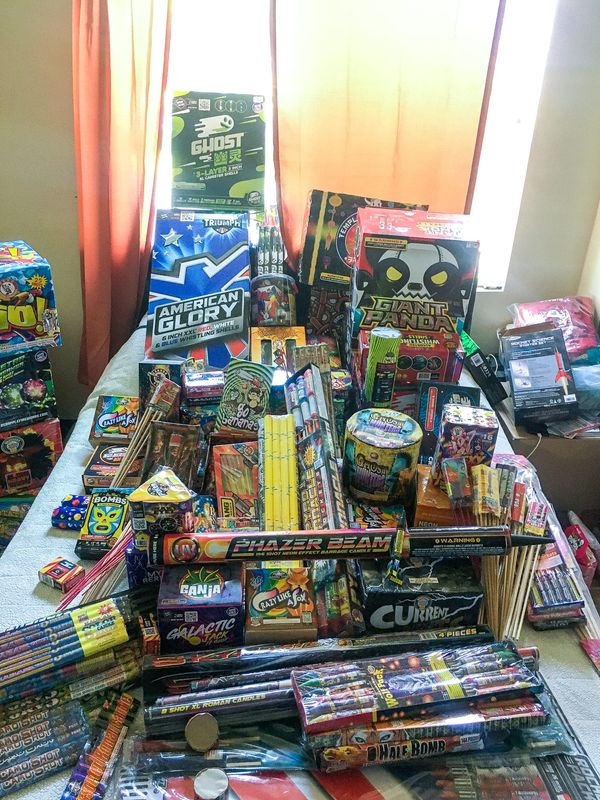 The Oxnard Police Department seized over 3,000 fireworks from a bedroom in south Oxnard in June 2020, according to the agency. The city is scheduled in mid-May to increase fireworks fines from $1,000 to $2,000 for certain violations.