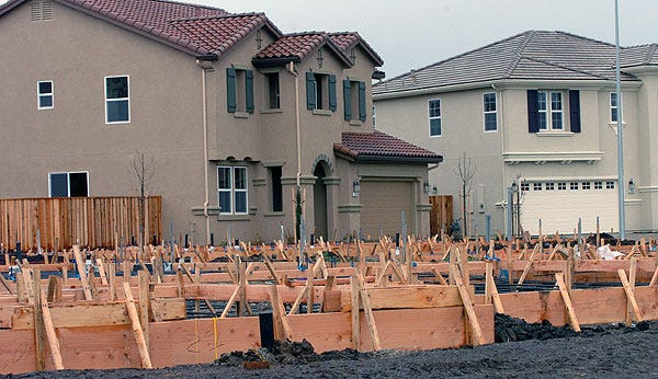 The California Building Industry Association forecast a slightly more optimistic real-estate sector recovery in 2008 than other economic seers.