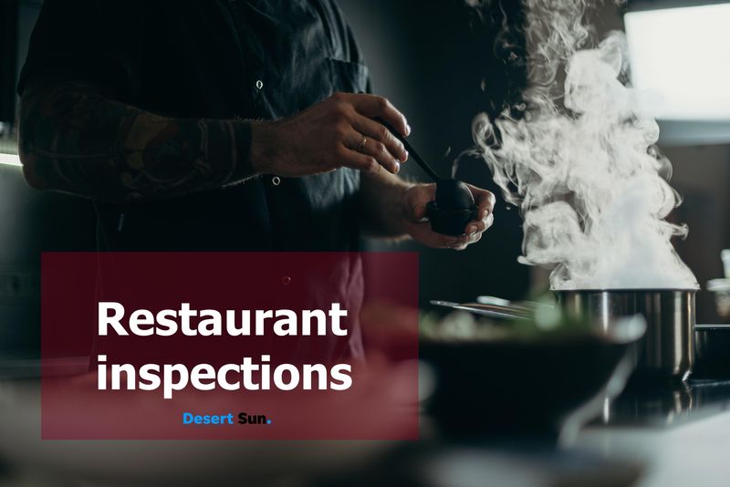 Weekly restaurant inspection report from Riverside County Public Health Department.