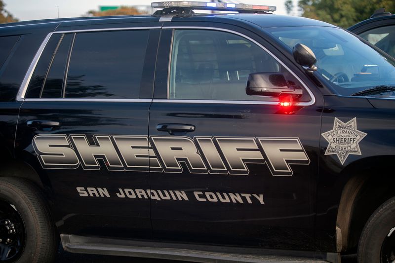 San Joaquin County Sheriff office is investigating a shooting involving one of their officers in the 5100 block of the N. 99 Frontage Road in Stockton on Oct. 26, 2023. According to the sheriffs office at about 5 a.m.deputies notices a suspicious vehicle parked non the wide of the road. They made contact with the driver and they found out that he had a warrant for his arrest. The driver refused to exit his car. Shortly after 6 a.m. the driver got out of his car with a knife in hand. He stabbed a K9 dog in the face and was shot by deputies. The driver was taken to a nearby hospital for treatment of his injuries.