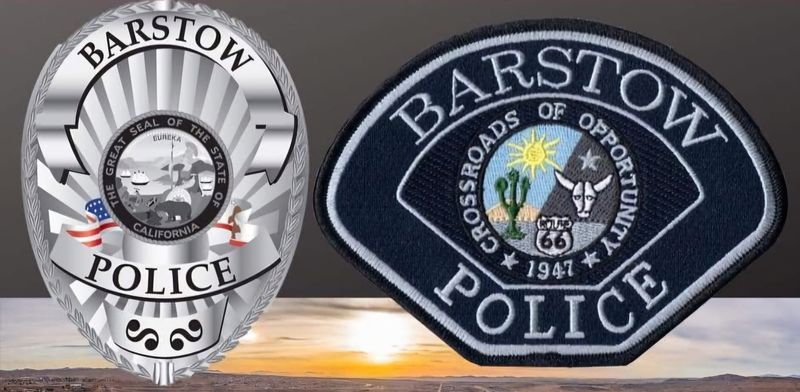 Barstow Police Department logo.
