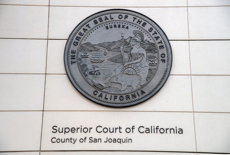 The San Joaquin County Superior Court building is located at 180 E. Weber Avenue (Weber Avenue and San Joaquin Street) in downtown Stockton on Apr. 23, 2024.