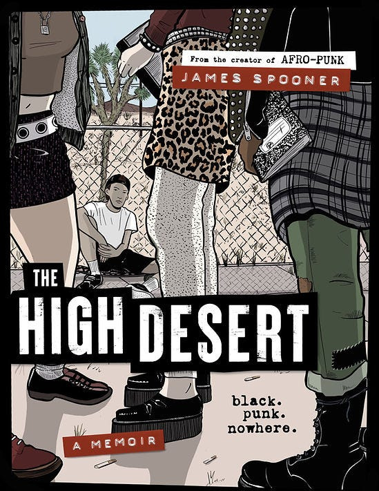 "The High Desert" book cover