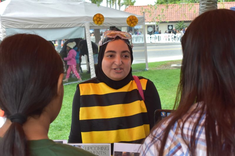 The Oxnard Insect Festival buzzed into Plaza Park Saturday, June 1, 2024, with attractions, including a bee booth.