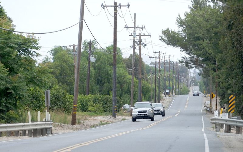 Cars travel a section of Highway 23 between Moorpark and Fillmore on July 17, 2024.