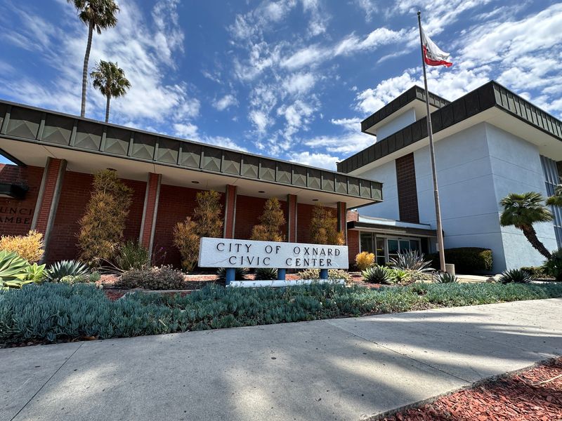 Oxnard's City Council chambers are inside the civic center building at 305 W. Third St., seen July 17, 2024.