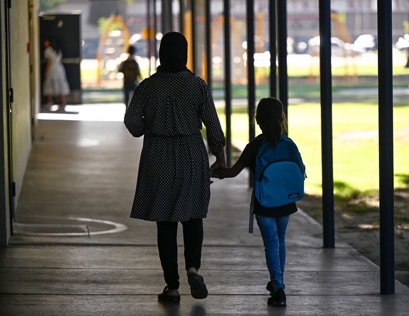 Conyer Elementary and other Visalia Unified students returned to classrooms Thursday, August 15, 2024.
