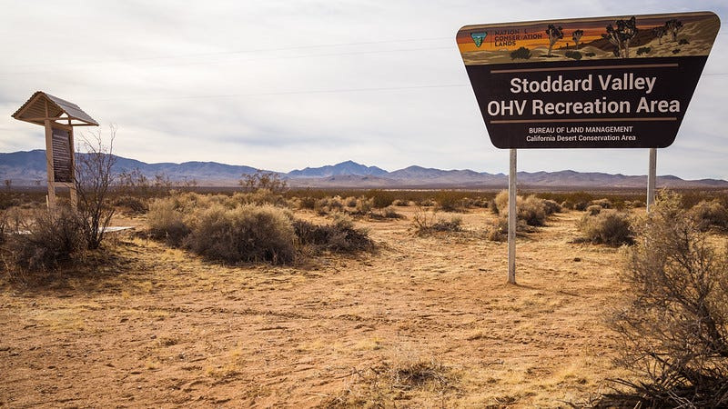 The Bureau of Land Management will implement a five-day closure of all public land use in the Stoddard near and during the California 300 off-road race in the Barstow area.