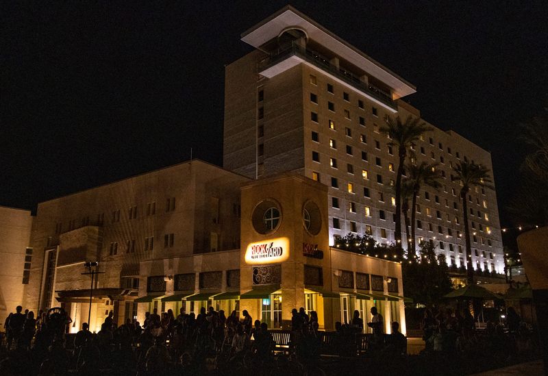 Weezerton, a tribute to Weezer, will perform in the Rock Yard at Fantasy Springs Resort Casino in Indio, Calif., on June 20, 2025.