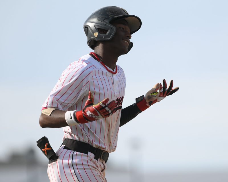 Oak Hills’ Jacob Webster reacts after being walked in the seventh inning against Sultana on Thursday, April 10, 2025. Sultana defeated Oak Hills 6-5.