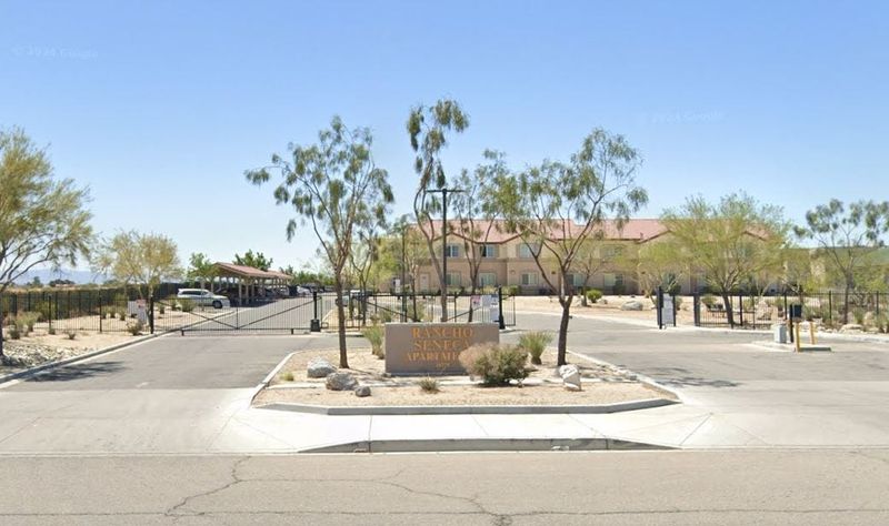 The Rancho Seneca Apartments, in the 14700 block of Seneca Road in Victorville, pictured in an Google Street View image.