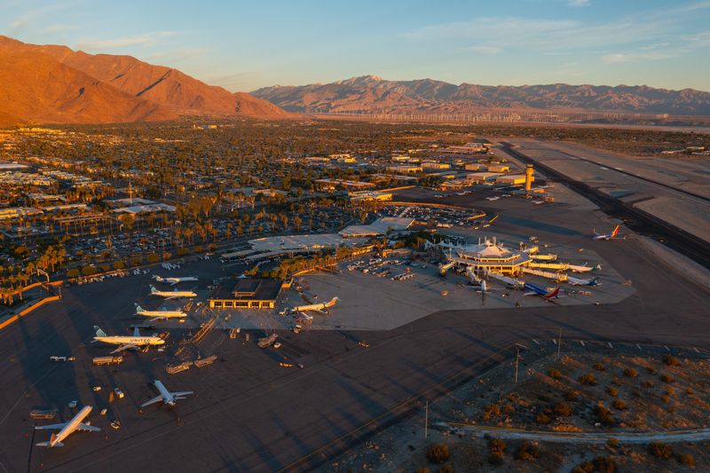 A record 3.3 million people flew to or from Palm Springs International Airport in 2025.