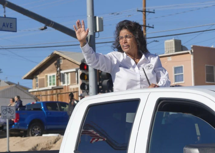 Victorville Mayor Elizabeth Becerra was honored as the 2026 Latina Advocate by state Sen. Suzette Martinez Valladares.