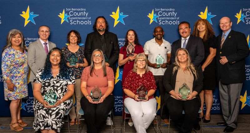 Three Apple Valley Unified School District workers recently took home 2025 San Bernardino Countywide Classified School Employees of the Year awards. The San Bernardino County Superintendent of Schools awarded nine recipients from various districts.