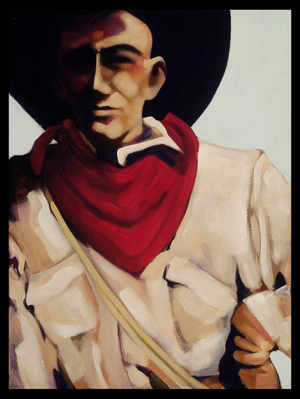 Check out the art exhibit "Roundup and Other Social Scenes" now through Aug. 31 at Spaghetti Western in Morongo Valley.