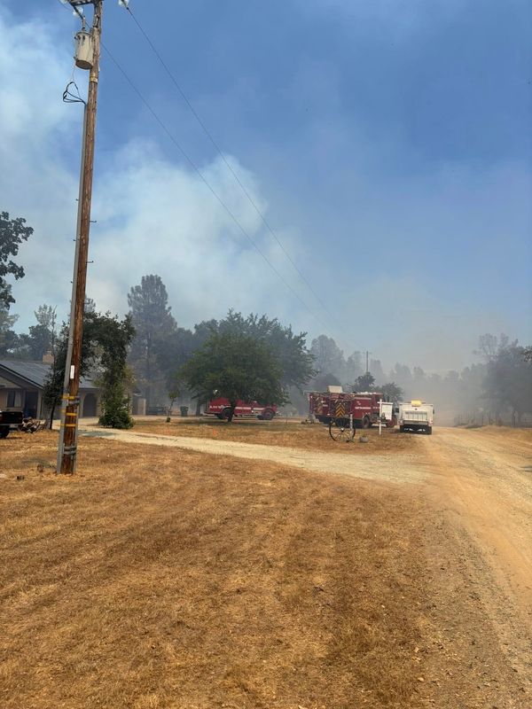 The Clement Fire in Happy Valley had burned about 20 acres as of Friday afternoon, June 13, 2025.