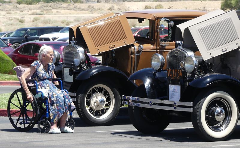 Whispering Winds assisted senior living community in Apple Valley kicked off Father’s Day weekend with a vintage car show on Friday, June 13, 2025.