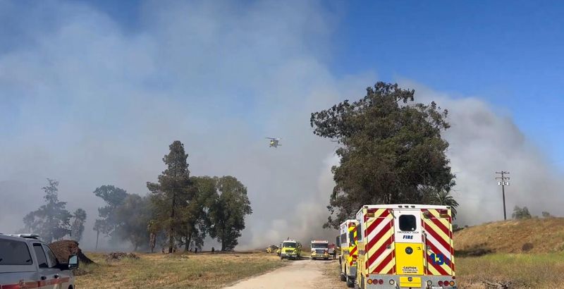The Maria Fire in Santa Paula started June 16 in the Santa Clara River bottom.