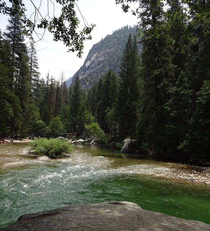 Muir Rock, overlooking the South Fork Kings River, at Kings Canyon National Park, pictured on Feb. 13, 2015.