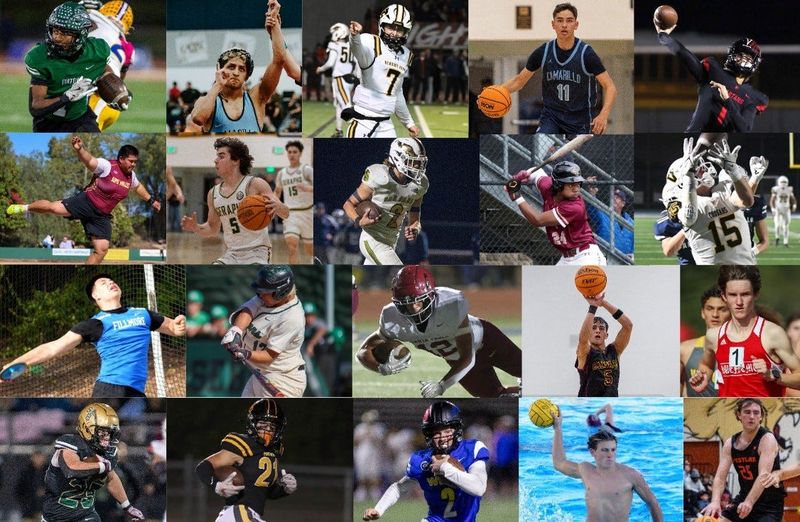 Male athlete of the year poll for 2024-25.
