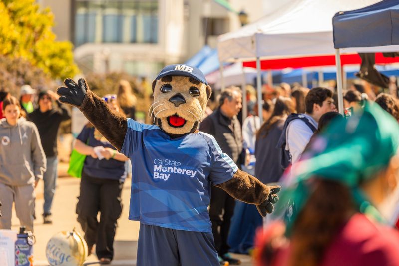 Admitted Otter Day at Cal State University Monterey Bay on April 6, 2024, in Seaside, Calif.