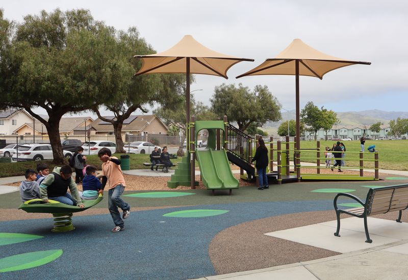 New universal playground at Williams Ranch Park on May 3, 2025, in Salinas, Calif.