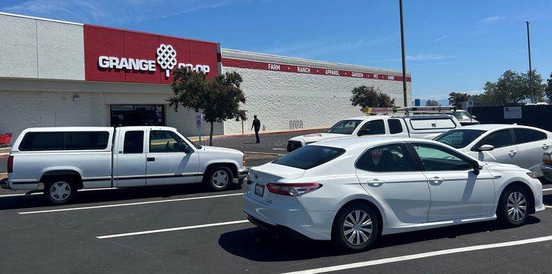 Grange Co-op in Redding is shown on its opening day on Aug. 4, 2025.