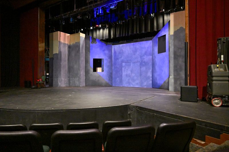 This 2024 file photo shows the College of the Sequoias' proscenium theater, which seats nearly 400. It was built in 1978 and has since been the home to COS Theatre Arts productions. The two heads of the program have made nearly $6 million in salary since 2012.