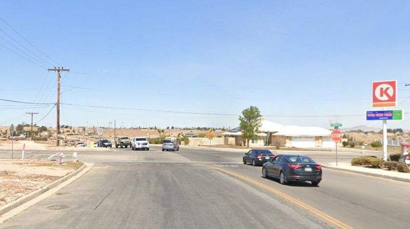 The intersection of I Avenue and Danbury Avenue in Hesperia, pictured in a Google Street View image.
