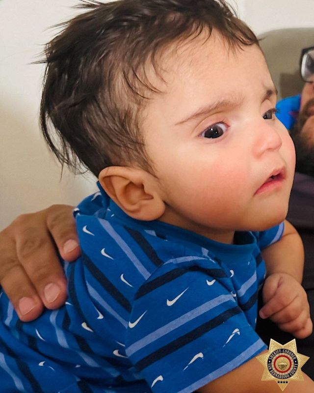 Emmanuel Haro was 7 months old.