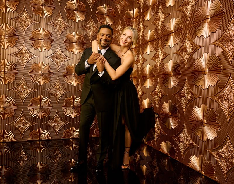 DANCING WITH THE STARS - ABC's “Dancing with the Stars” stars Alfonso Ribeiro and Julianne Hough as hosts. (Disney/Jai Lennard)