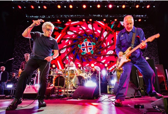 Rock bank The Who will have its farewell show on Wednesday, Oct. 1, at Acrisure Arena.