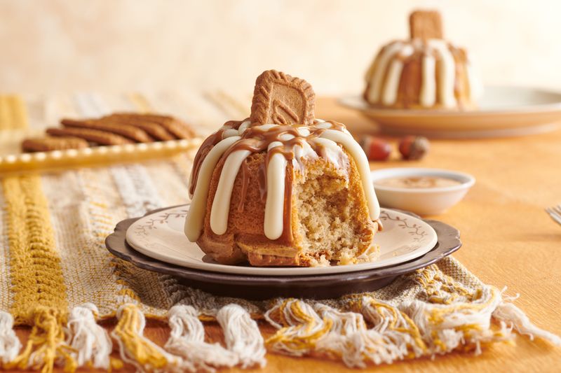 The "Biscoff Cookie Butter Cake," one of Nothing Bundt Cake's newest offerings, has gone viral for all the right reasons.