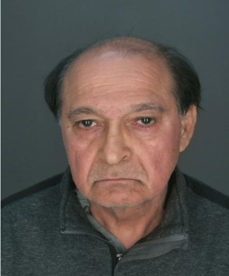 Ashok Melvani, 71, of Apple Valley, pictured in a booking photo following his arrest in Victorville on Sunday, Oct. 5, 2025.