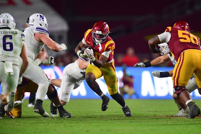 USC football vs Northwestern