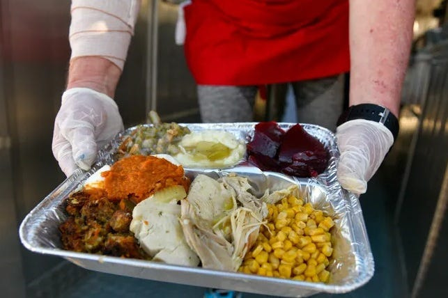 This year, organizations across the High Desert will host Thanksgiving meals, outreaches and food giveaways.
