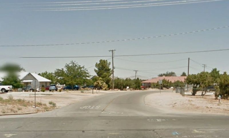 The 16700 block of Danbury Avenue in Hesperia, pictured in a Google Street View image.