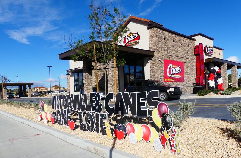 Raising Cane’s grand opening in Victorville on Nov. 18, 2025, was deemed a ‘huge success’ by foodies, who enjoyed the day of food, music and plenty of freebies.
