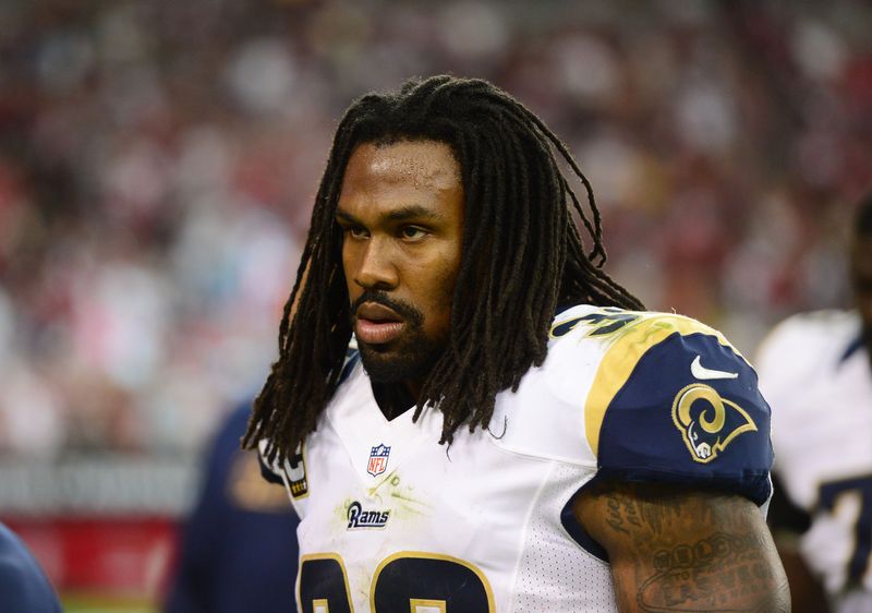Nov. 25, 2012; Glendale, AZ, USA: St. Louis Rams running back Steven Jackson (39) against the Arizona Cardinals at University of Phoenix Stadium. Mandatory Credit: Mark J. Rebilas-USA TODAY Sports