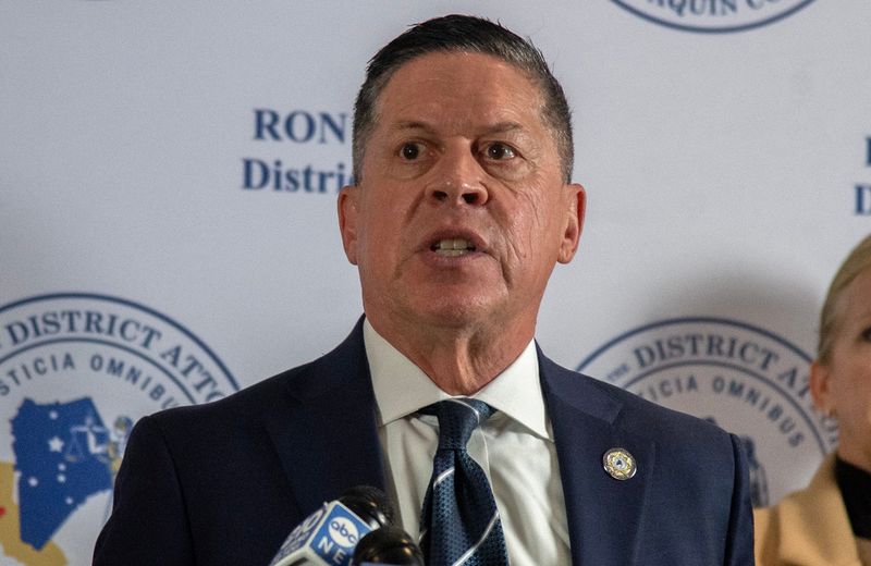 San Joaquin County District Attorney Ron Freitas holds a news conference announcing the indictment of allege serial killer Wesley Brownlee at the DA’s office in downtown Stockton on Nov. 20, 2025.