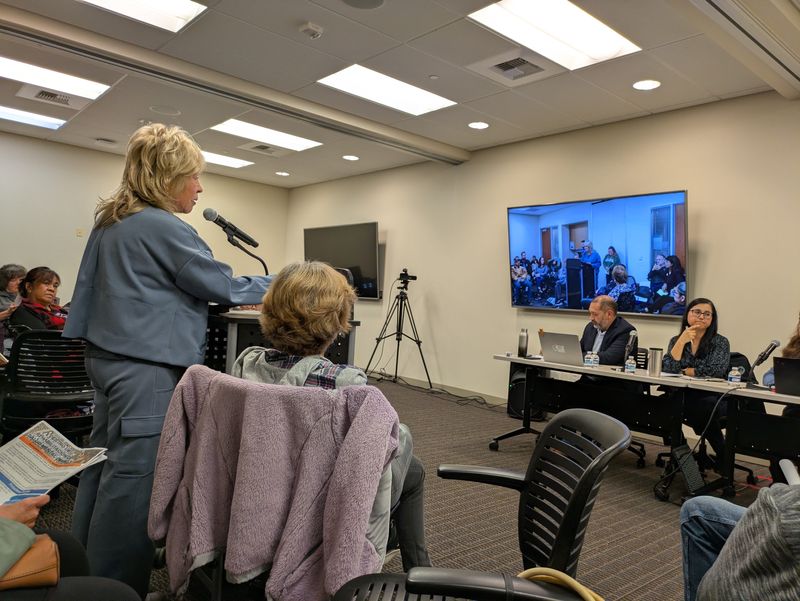 Mental Health Rehabilitation Center Project community listening session on Nov. 17, 2025, in Salinas, Calif.