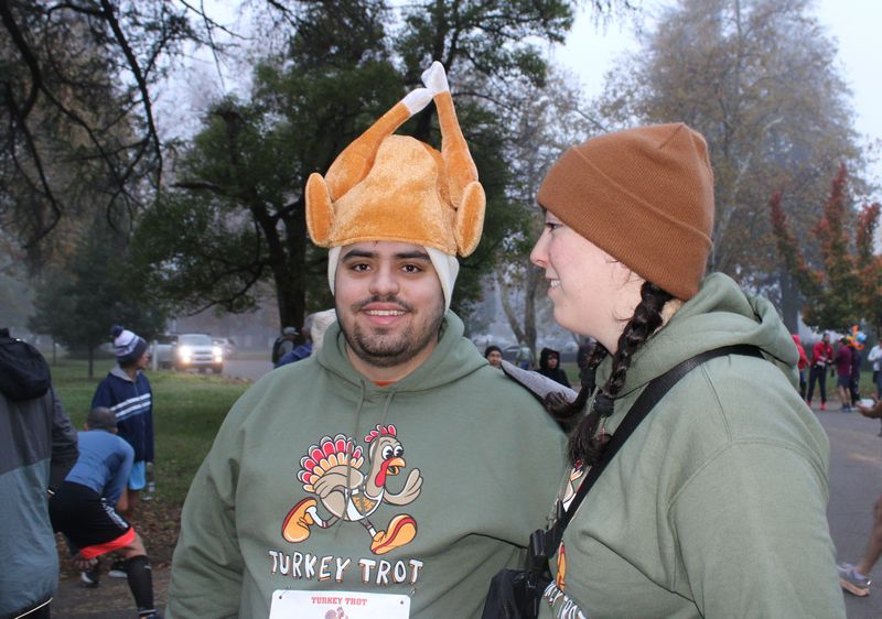 Runners and walkers of all ages join the 2025 Turkey Trot on Thanksgiving Day, Nov. 27, at the Sacramento River Trail and Caldwell Park in Redding.