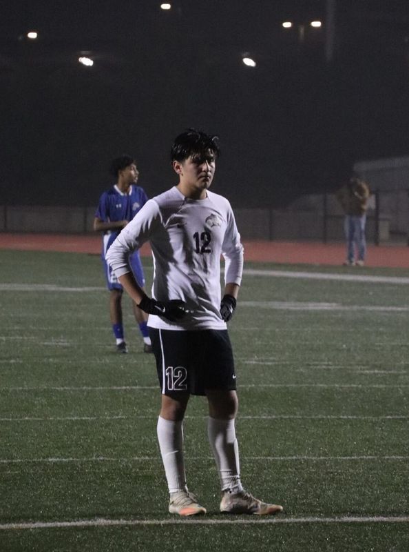 Weston Ranch’s Michael Balderrama stands with his hands on his hips during a 3–1 win over Mountain House on Nov. 24.